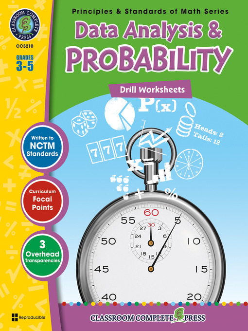 Cover image for Data Analysis & Probability - Drill Sheets